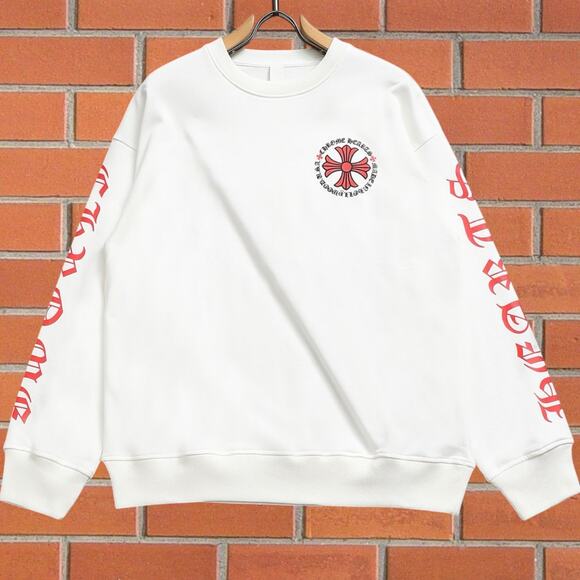 Chrome Hearts Classic White Sweatshirt